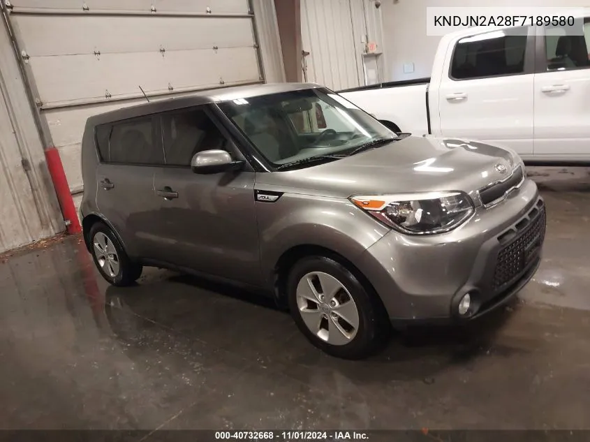 2015 Kia Soul VIN: KNDJN2A28F7189580 Lot: 40732668