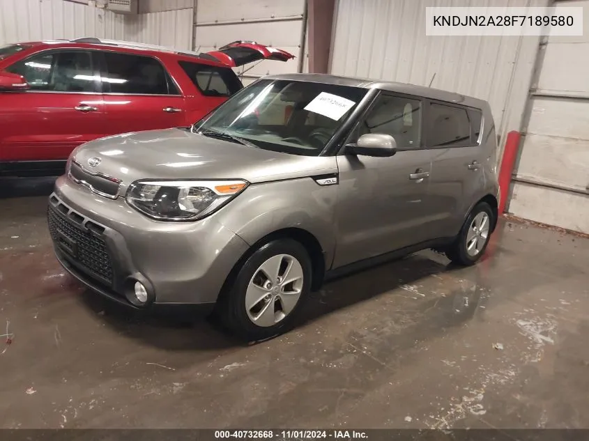 2015 Kia Soul VIN: KNDJN2A28F7189580 Lot: 40732668