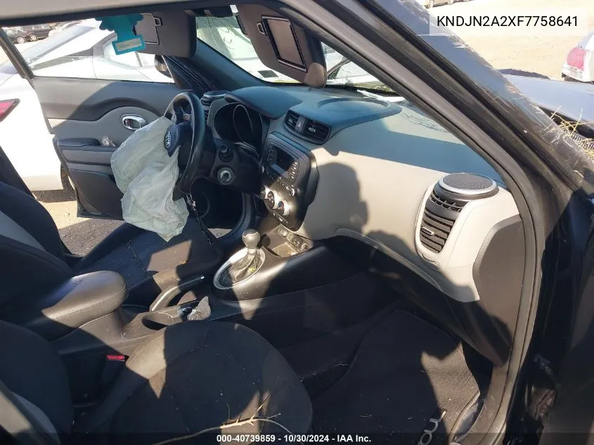 KNDJN2A2XF7758641 2015 Kia Soul