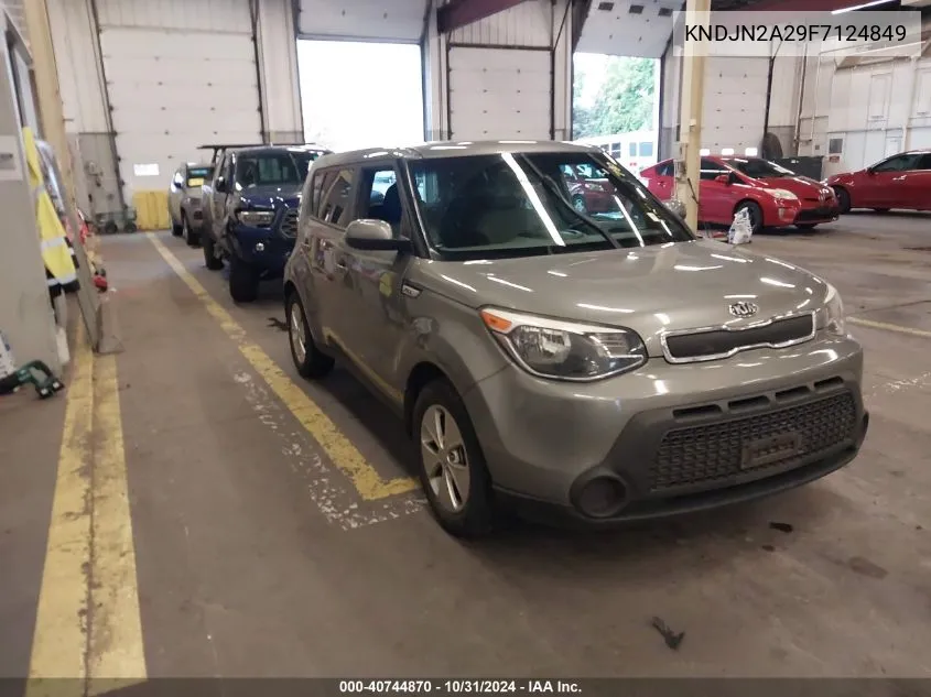 2015 Kia Soul VIN: KNDJN2A29F7124849 Lot: 40744870