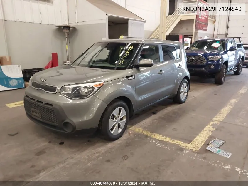 2015 Kia Soul VIN: KNDJN2A29F7124849 Lot: 40744870