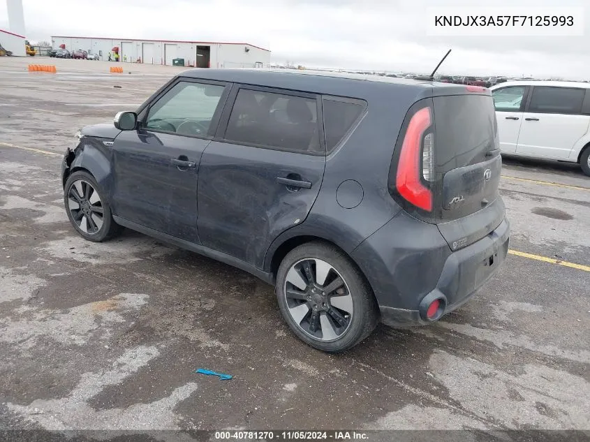 2015 Kia Soul ! VIN: KNDJX3A57F7125993 Lot: 40781270