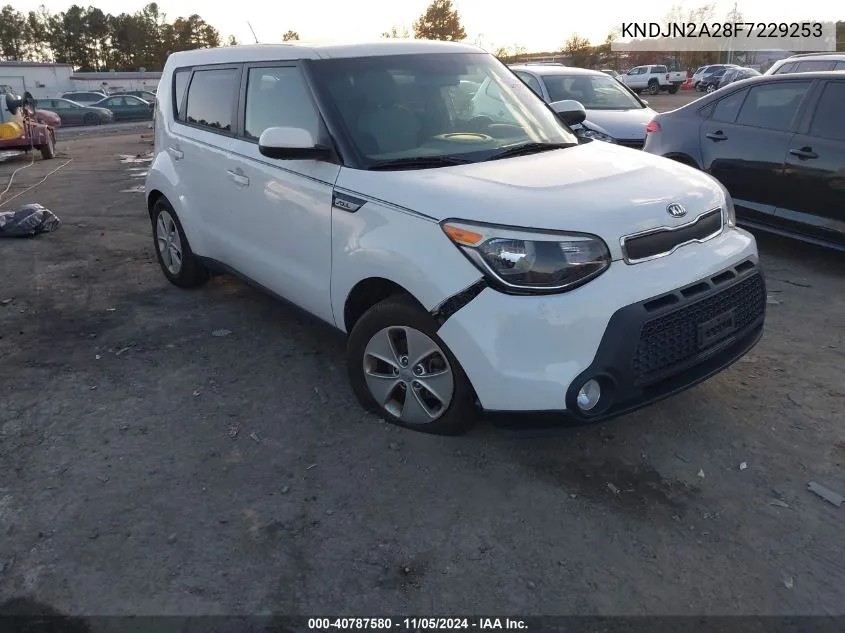 2015 Kia Soul VIN: KNDJN2A28F7229253 Lot: 40787580