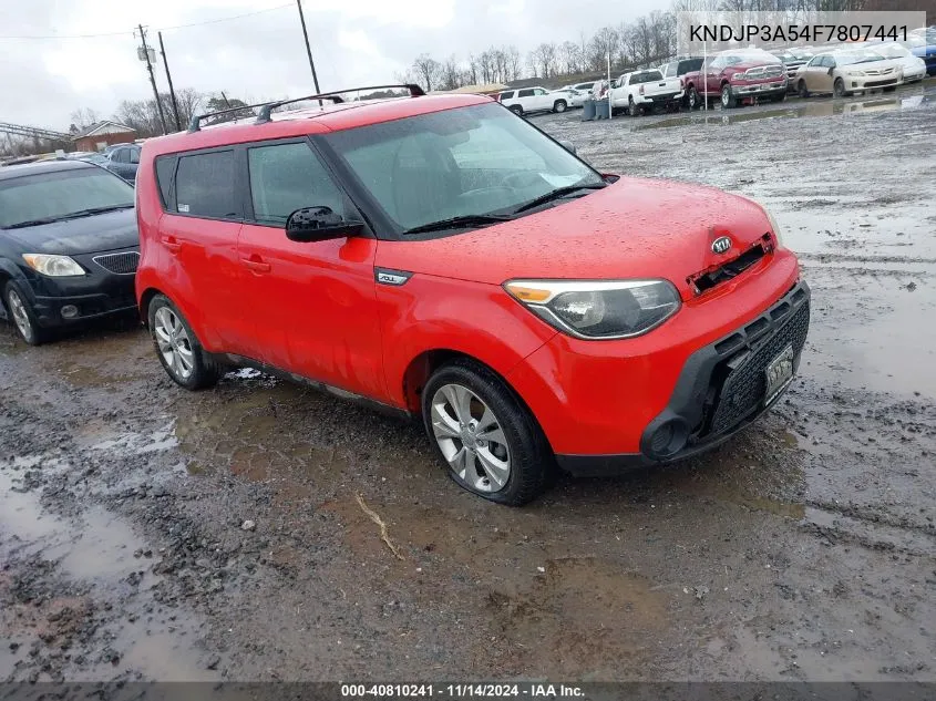 2015 Kia Soul + VIN: KNDJP3A54F7807441 Lot: 40810241