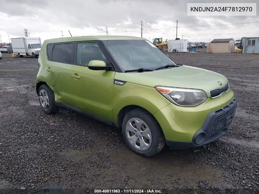 2015 Kia Soul VIN: KNDJN2A24F7812970 Lot: 40811963