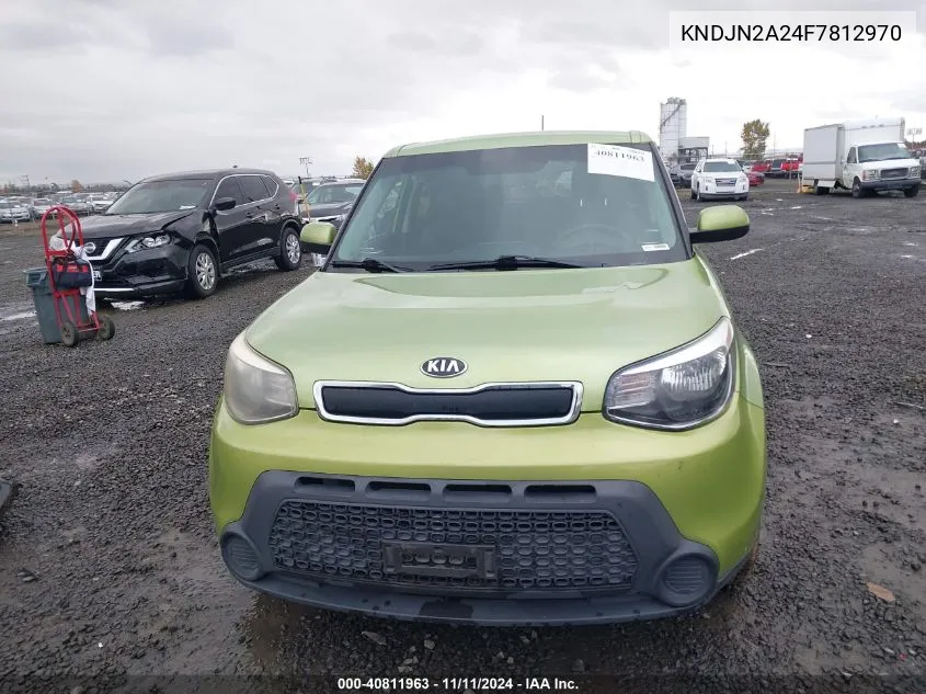 2015 Kia Soul VIN: KNDJN2A24F7812970 Lot: 40811963