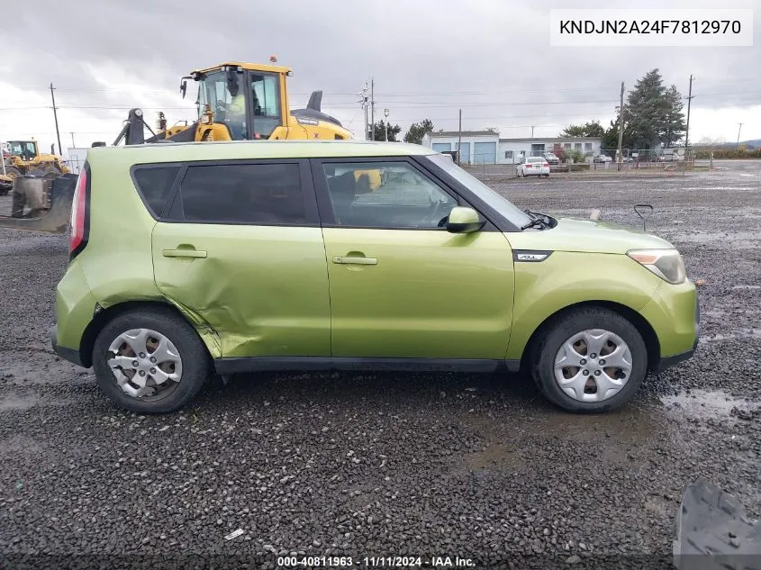 2015 Kia Soul VIN: KNDJN2A24F7812970 Lot: 40811963