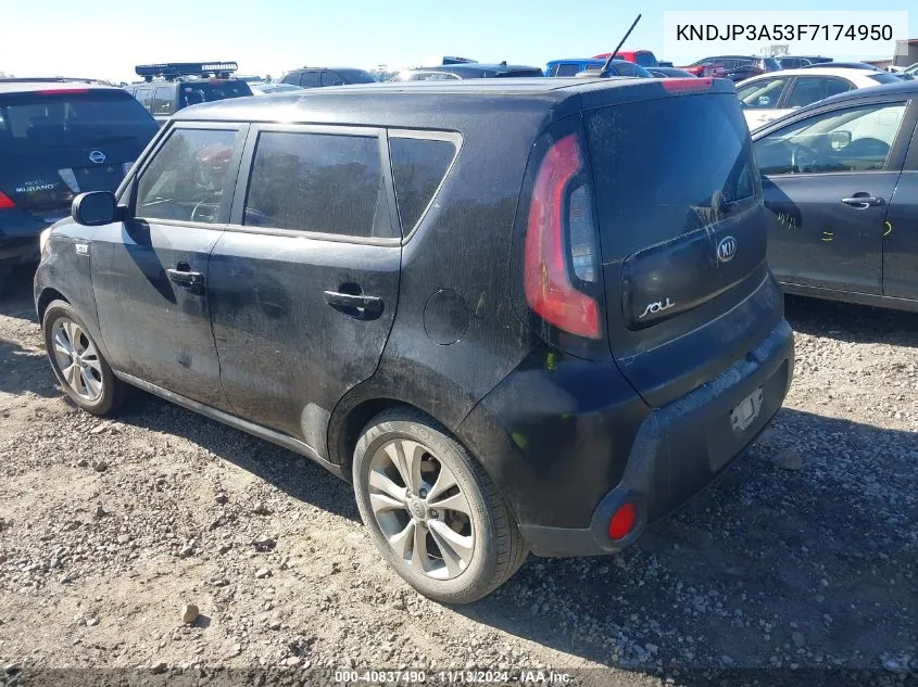 KNDJP3A53F7174950 2015 Kia Soul +