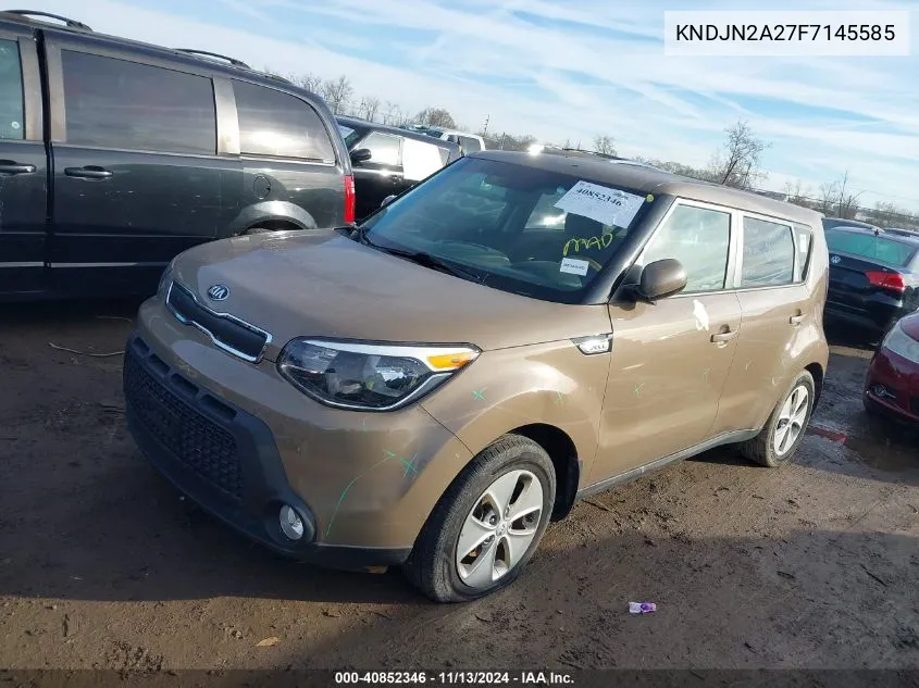 KNDJN2A27F7145585 2015 Kia Soul