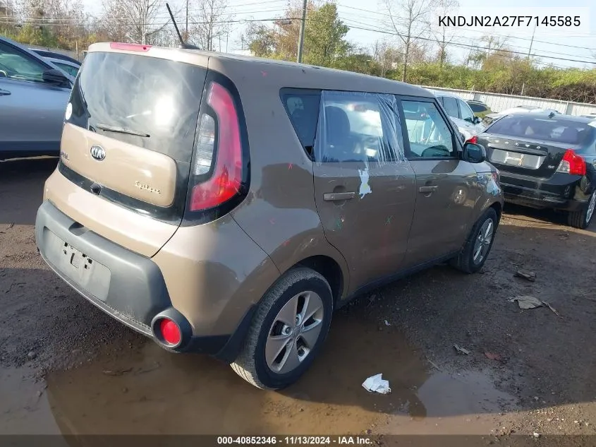 KNDJN2A27F7145585 2015 Kia Soul