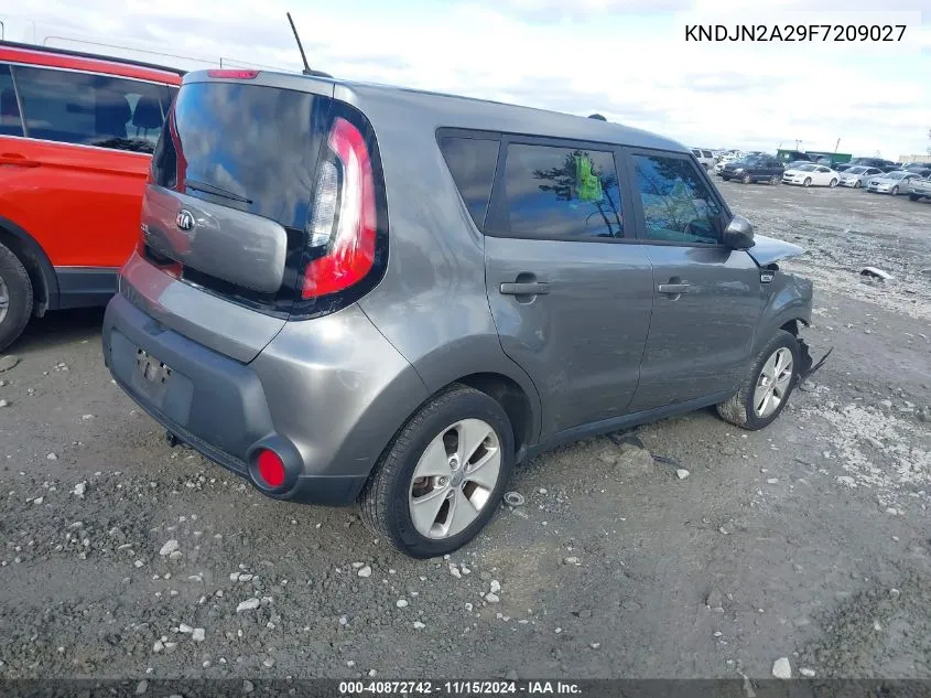 2015 Kia Soul VIN: KNDJN2A29F7209027 Lot: 40872742