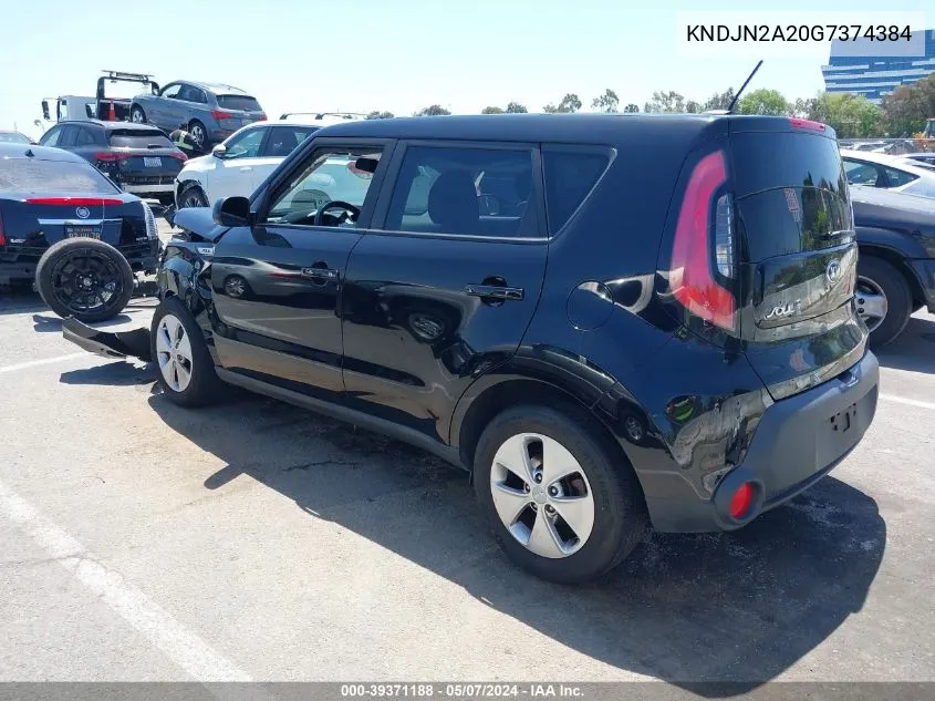 KNDJN2A20G7374384 2016 Kia Soul