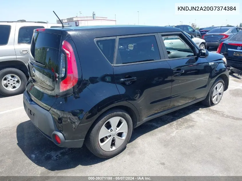 KNDJN2A20G7374384 2016 Kia Soul