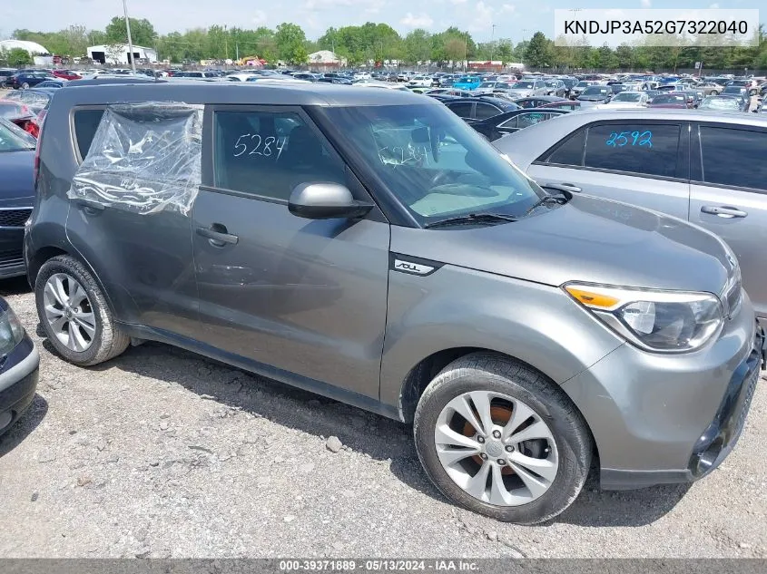 KNDJP3A52G7322040 2016 Kia Soul +