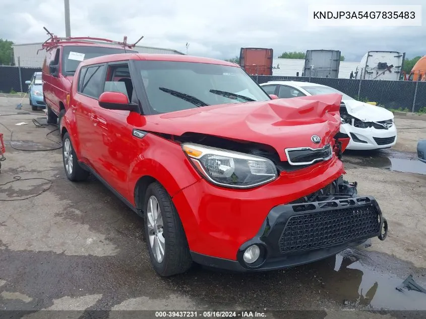 KNDJP3A54G7835483 2016 Kia Soul +