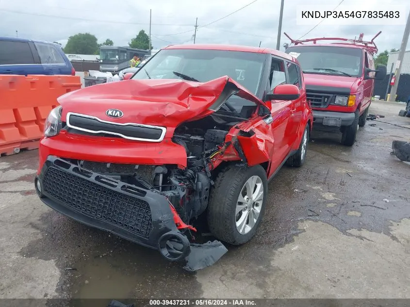 KNDJP3A54G7835483 2016 Kia Soul +