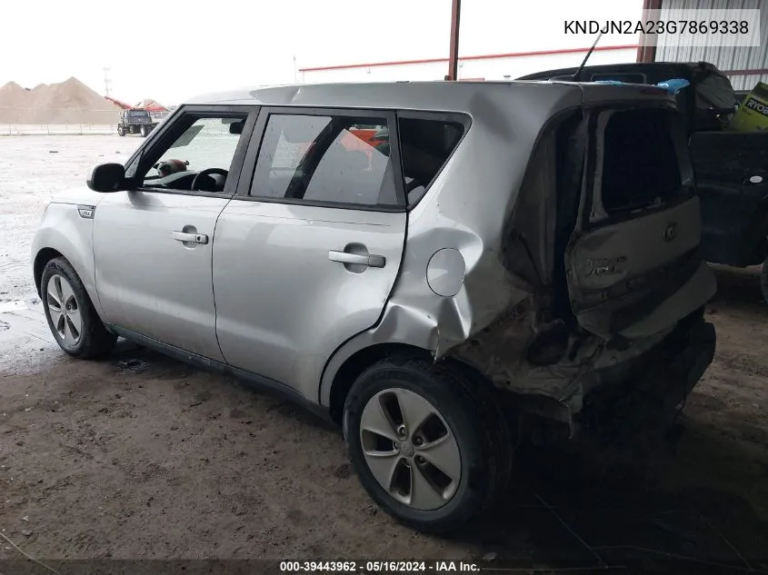 2016 Kia Soul VIN: KNDJN2A23G7869338 Lot: 39443962