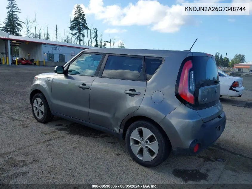 KNDJN2A26G7348744 2016 Kia Soul