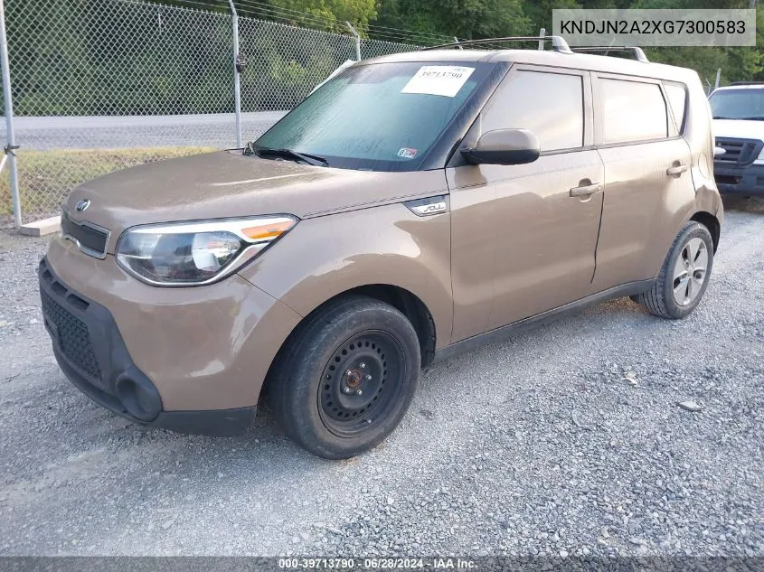 KNDJN2A2XG7300583 2016 Kia Soul