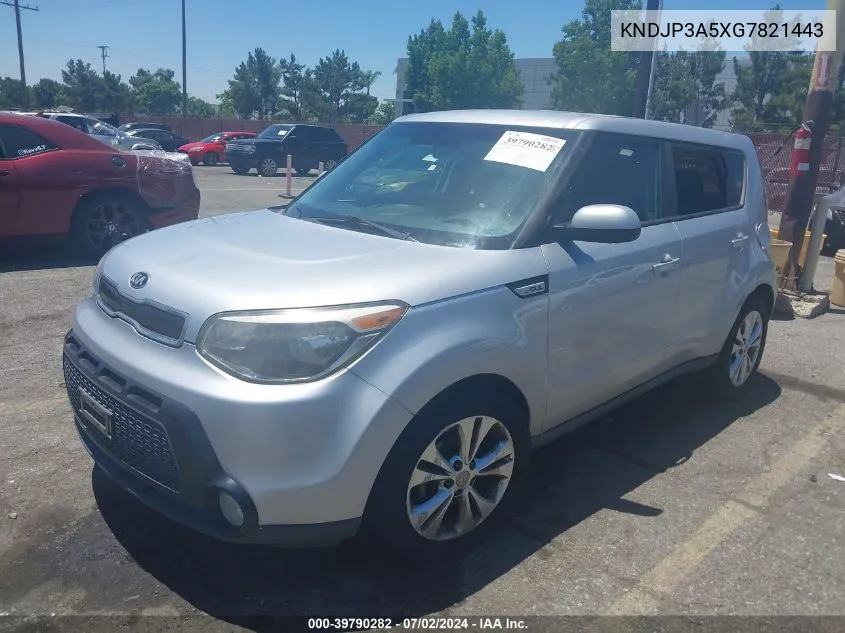 KNDJP3A5XG7821443 2016 Kia Soul +