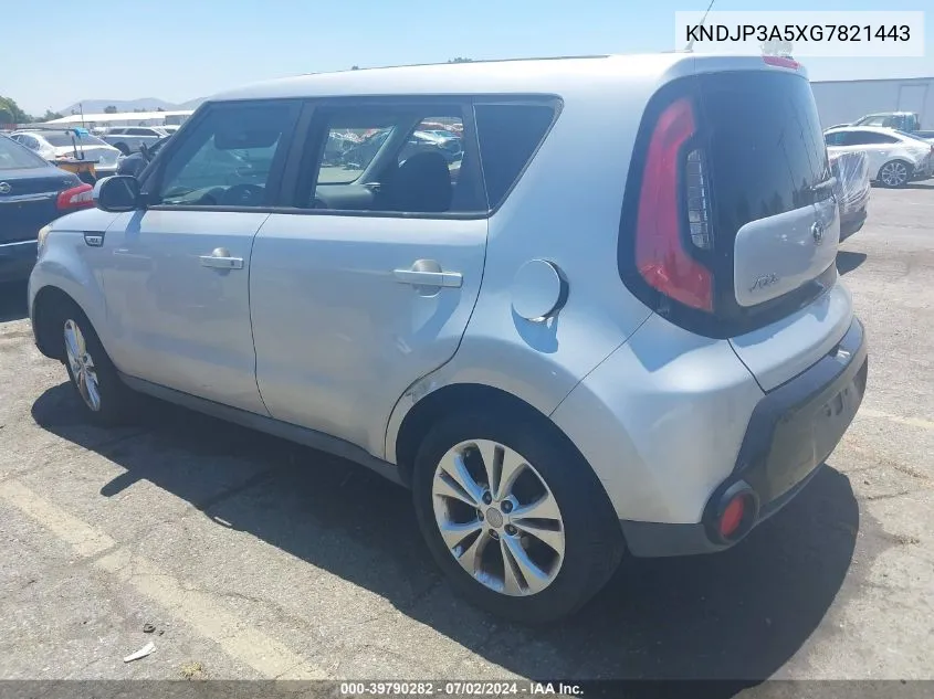 KNDJP3A5XG7821443 2016 Kia Soul +