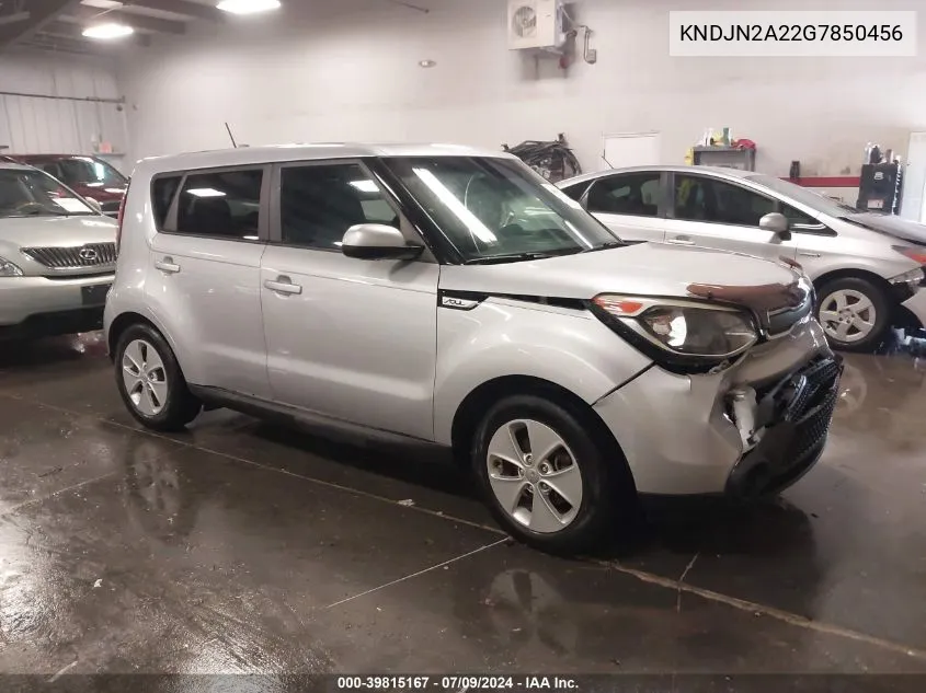 KNDJN2A22G7850456 2016 Kia Soul