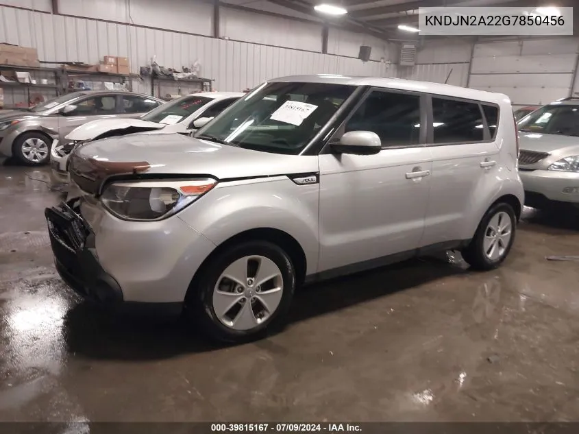 KNDJN2A22G7850456 2016 Kia Soul