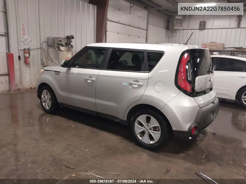 KNDJN2A22G7850456 2016 Kia Soul