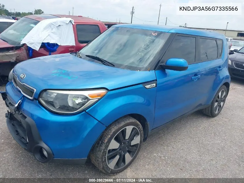 KNDJP3A56G7335566 2016 Kia Soul +