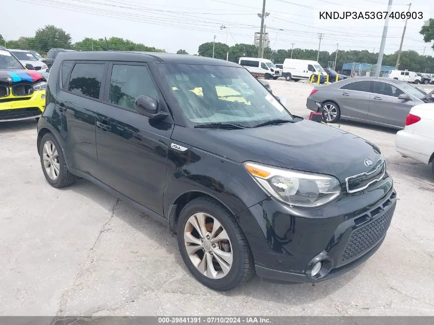 KNDJP3A53G7406903 2016 Kia Soul +