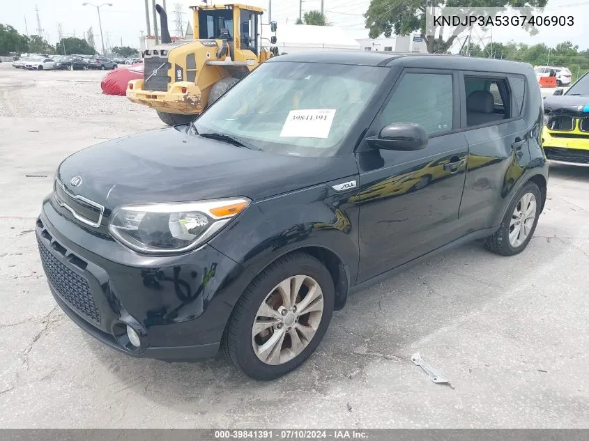 KNDJP3A53G7406903 2016 Kia Soul +