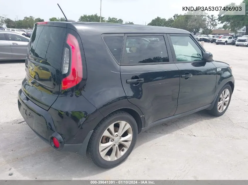 KNDJP3A53G7406903 2016 Kia Soul +