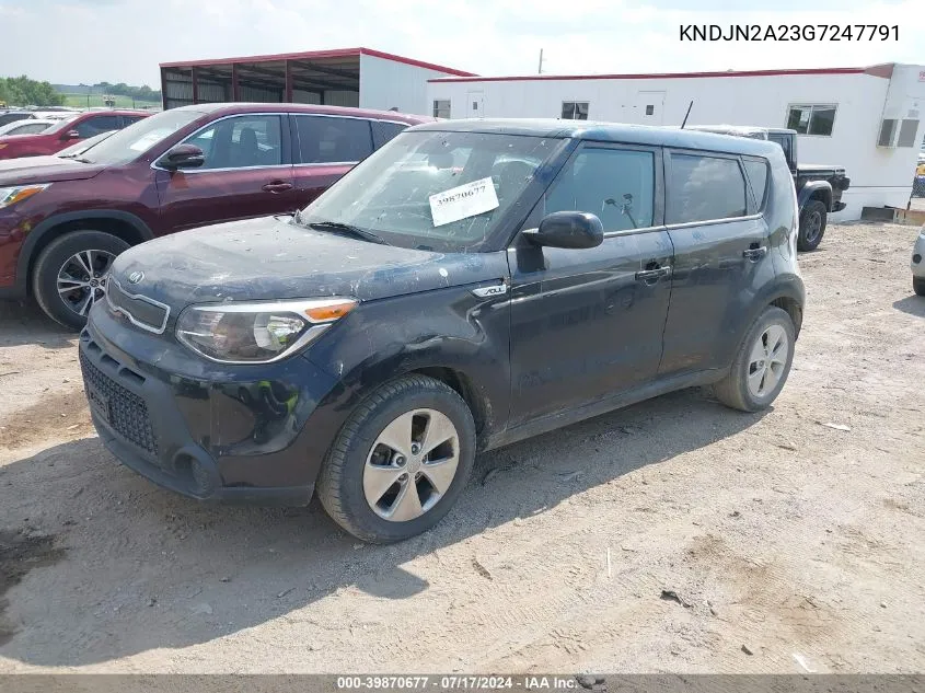 KNDJN2A23G7247791 2016 Kia Soul