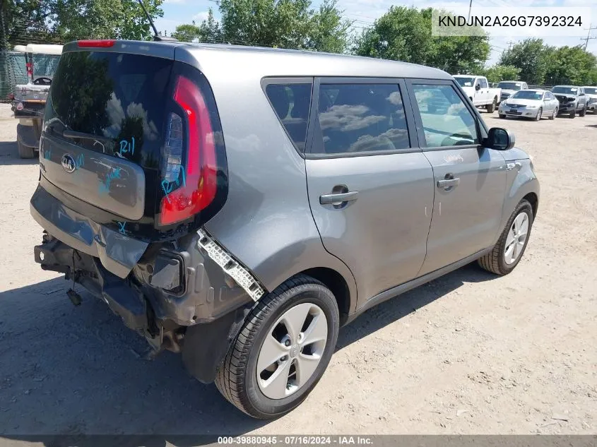 KNDJN2A26G7392324 2016 Kia Soul