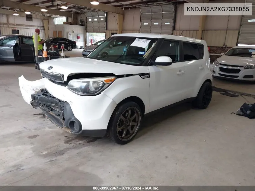 2016 Kia Soul VIN: KNDJN2A2XG7338055 Lot: 39902967