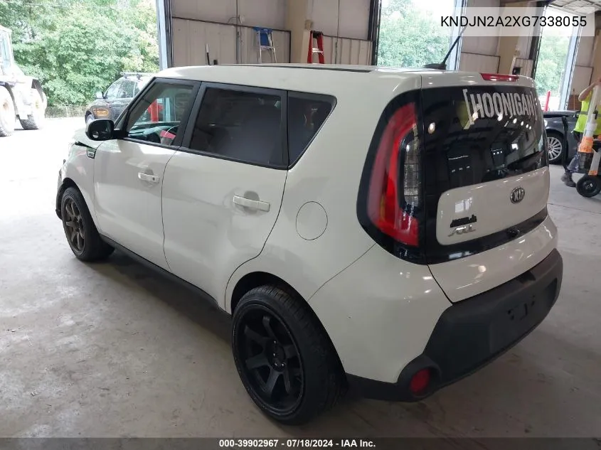 2016 Kia Soul VIN: KNDJN2A2XG7338055 Lot: 39902967