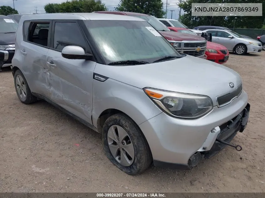 2016 Kia Soul VIN: KNDJN2A28G7869349 Lot: 39928207