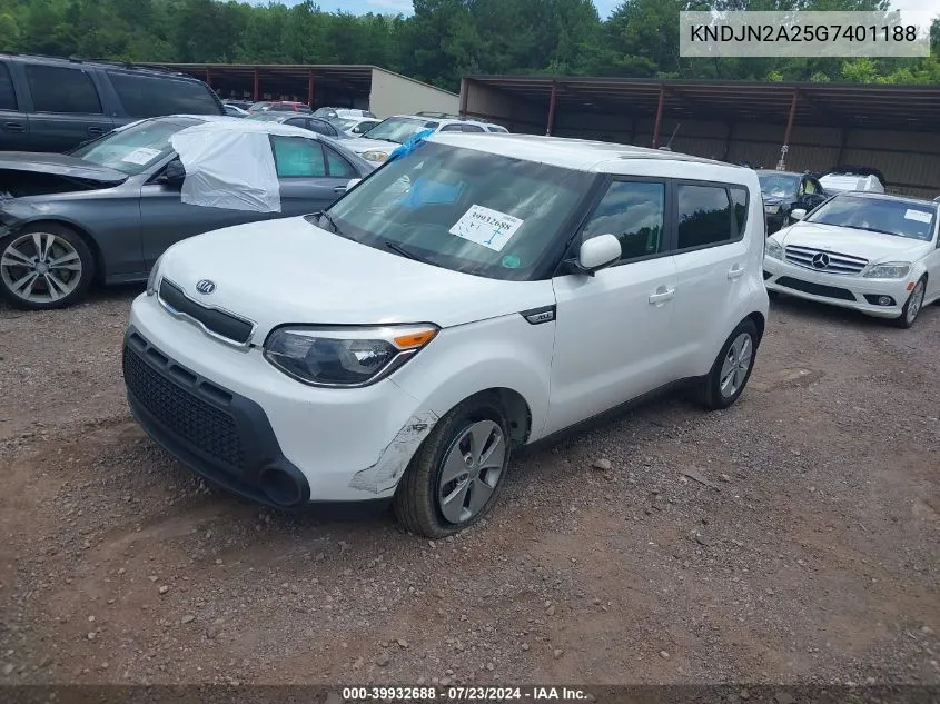 KNDJN2A25G7401188 2016 Kia Soul