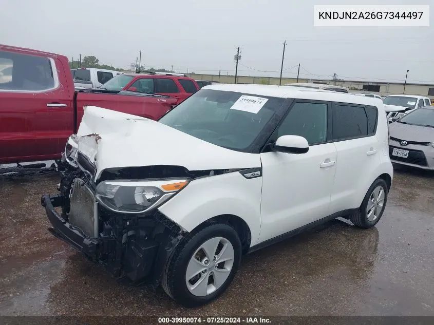 KNDJN2A26G7344497 2016 Kia Soul