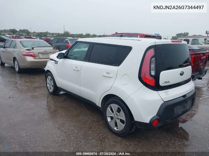 KNDJN2A26G7344497 2016 Kia Soul