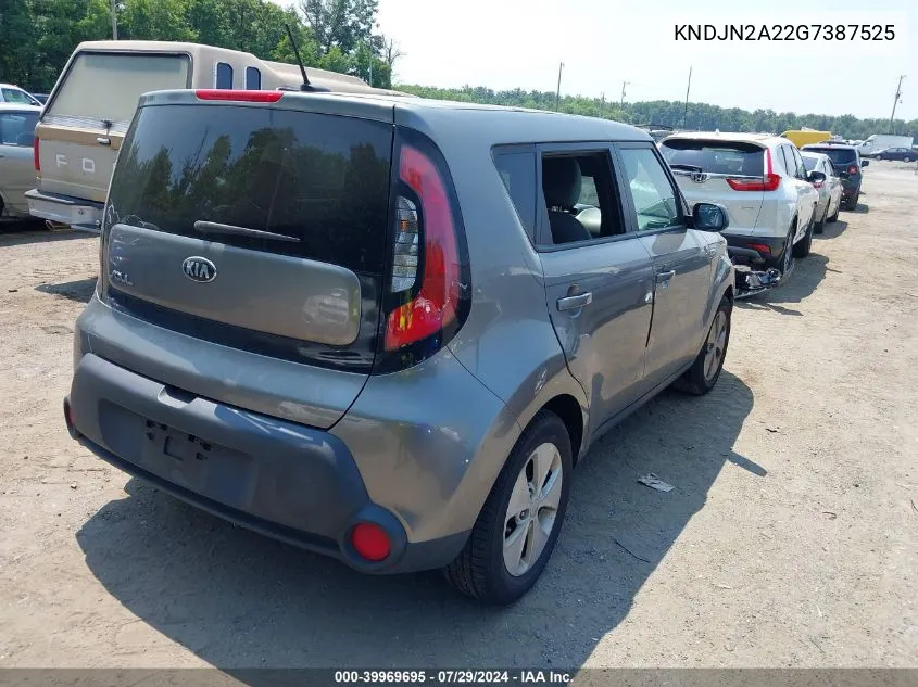 KNDJN2A22G7387525 2016 Kia Soul