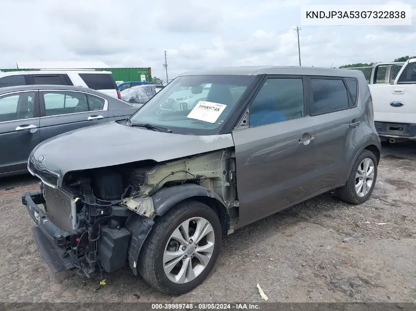 KNDJP3A53G7322838 2016 Kia Soul +