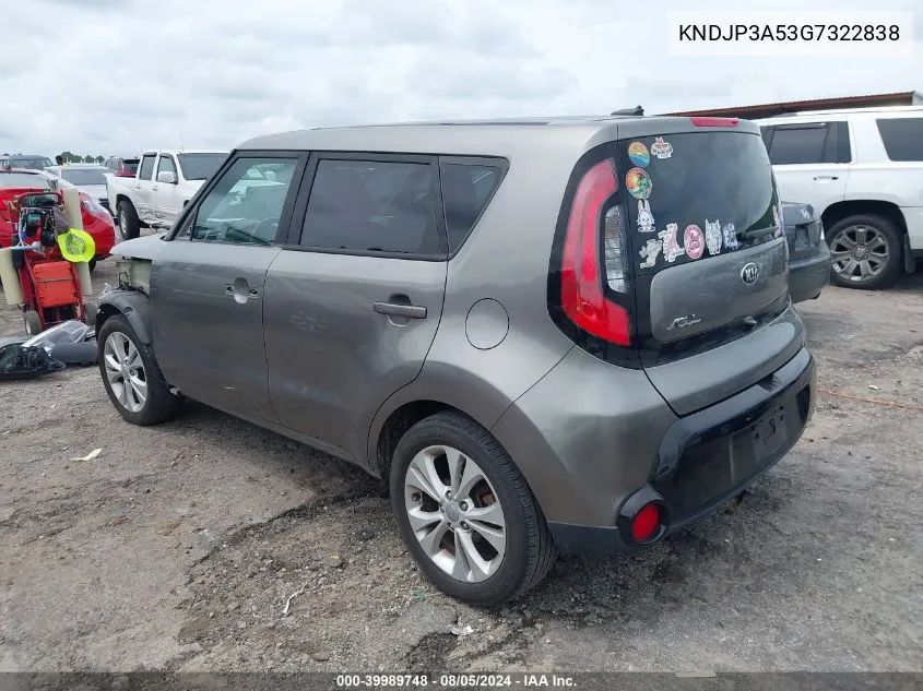 KNDJP3A53G7322838 2016 Kia Soul +