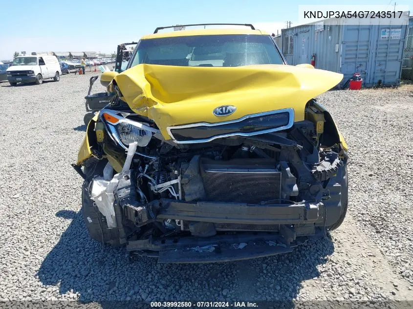 KNDJP3A54G7243517 2016 Kia Soul +