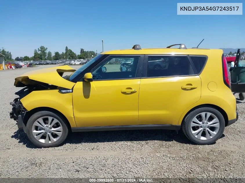 KNDJP3A54G7243517 2016 Kia Soul +