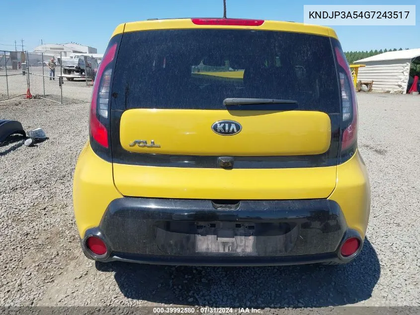 KNDJP3A54G7243517 2016 Kia Soul +