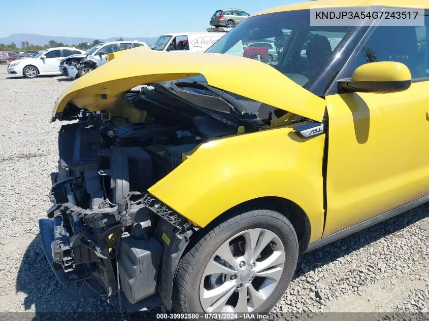 KNDJP3A54G7243517 2016 Kia Soul +