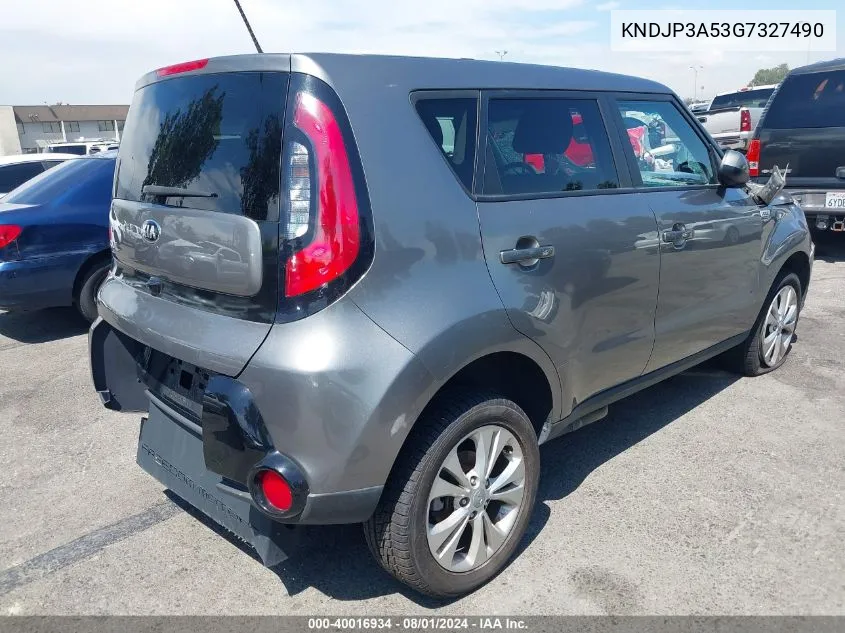 KNDJP3A53G7327490 2016 Kia Soul +