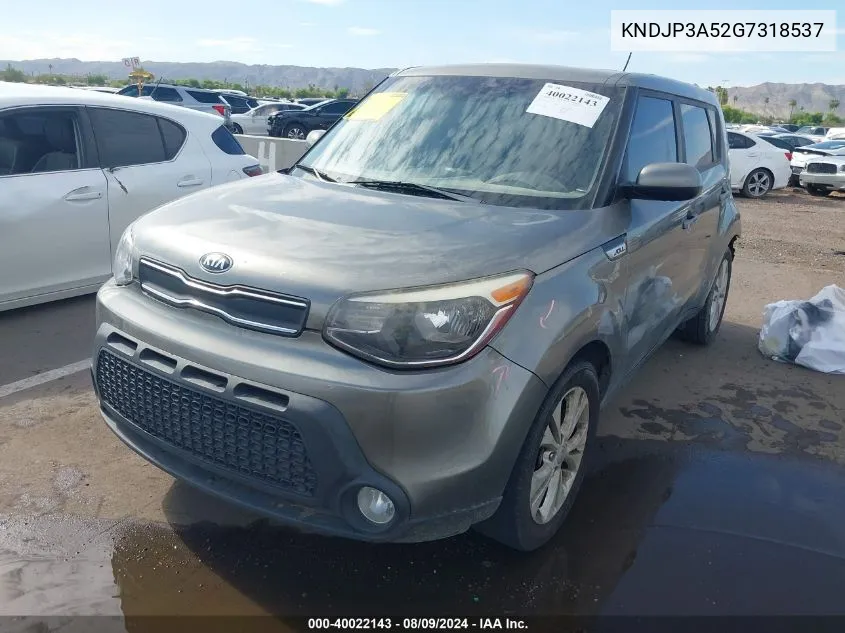 KNDJP3A52G7318537 2016 Kia Soul +