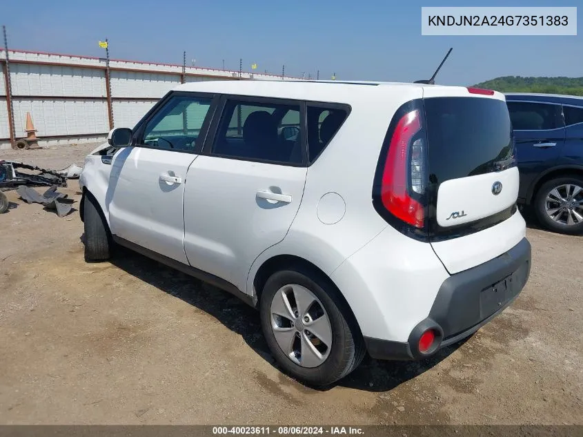 KNDJN2A24G7351383 2016 Kia Soul